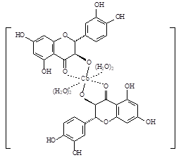 комплексных соединений Со2+ с дигидрокверцетином